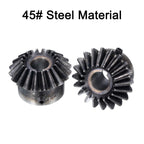 uxcell 4pcs Bevel Gear 2 Module 1:1 Reduction Rate 20T 12mm Hole Dia