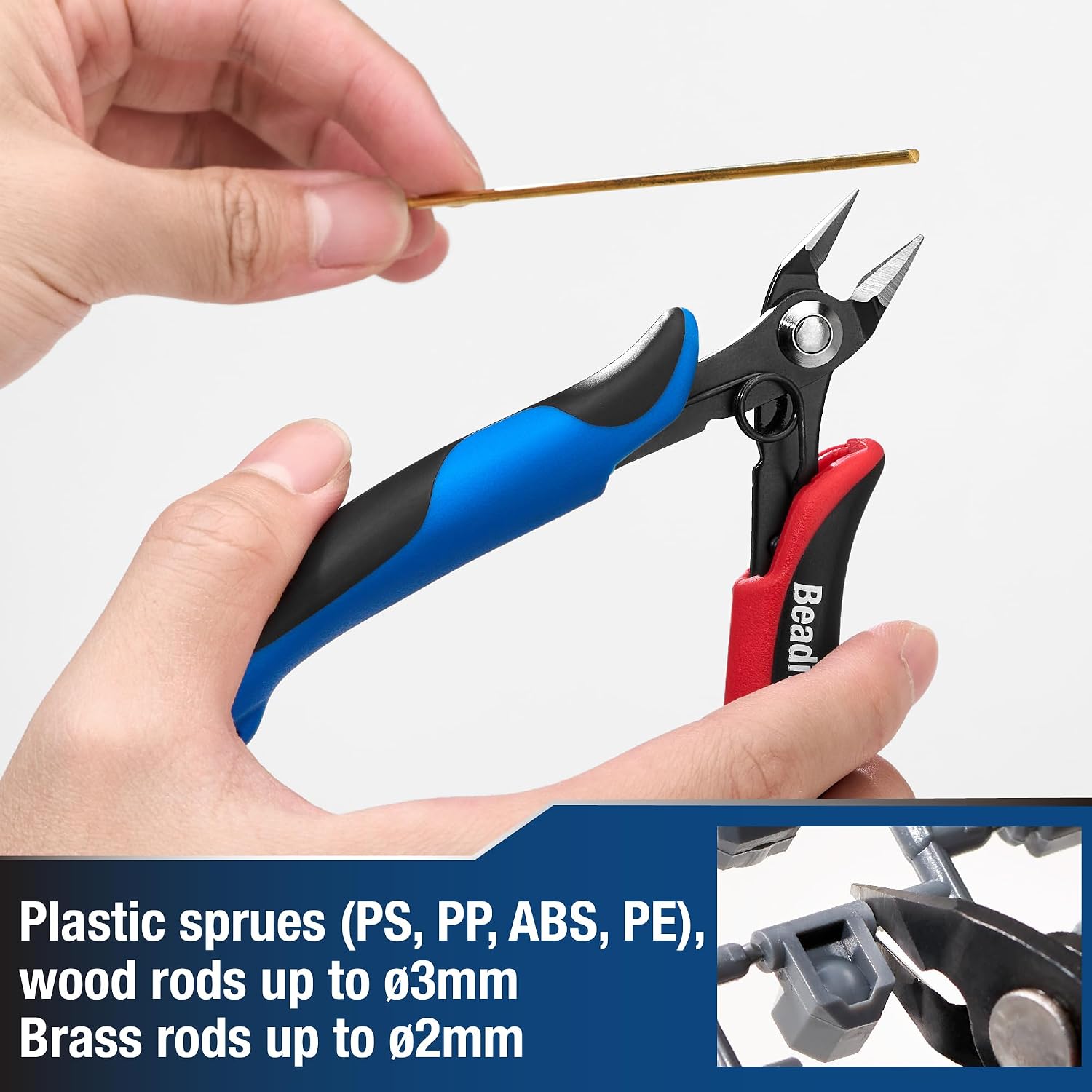 Precision Flush Cutter for Plastic Model - Plastic Sprue Cutter - Gunpla, Gundam Model, Scale Model Building