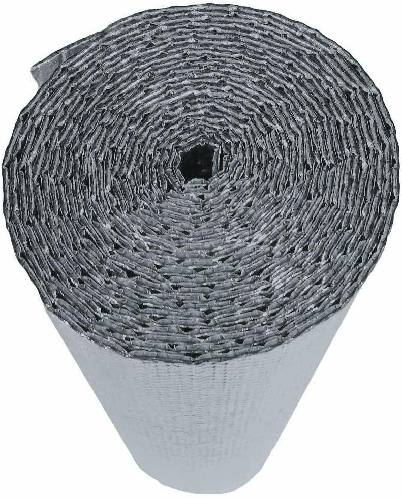Reflectix R21 Attic Wall Reflective Bubble Roll Insulation (48"X25FT 100 SQFT)