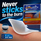 BurnFIX Burn Kit First Aid Recommended by Doctors, Comprehensive 25pcs First Aid Kit Includes Burn Gel, Burn