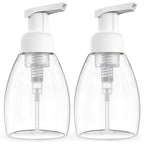 Foaming Soap Dispenser Pump Bottles, BPA Free Empty Refillable Plastic Container for Liquid Soap - Kitchen, Bathroom