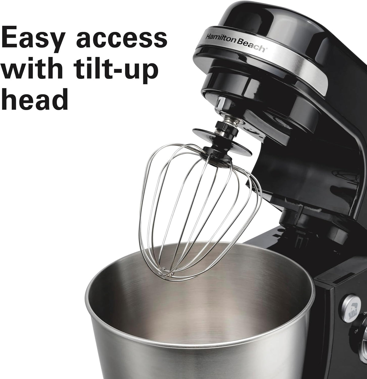 4 Quart Electric Stand Mixer With 7 Speeds