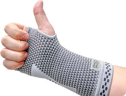 Compressa Wrist Compression Sleeve for Women & Men - Non-Slip Support for Joint Pain, Muscle Recovery, Arthritis, and