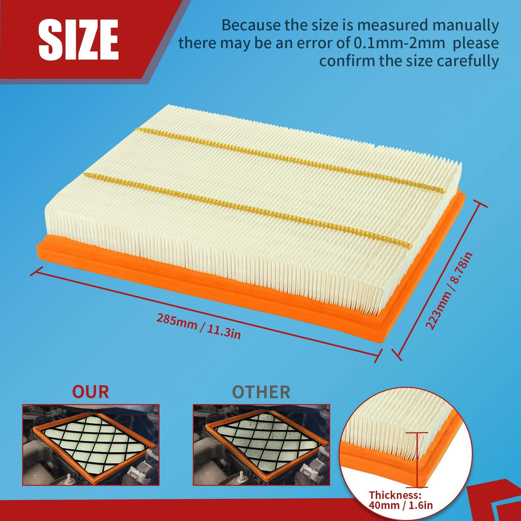EPChunMi Engine Air Filter FA1939 replacement