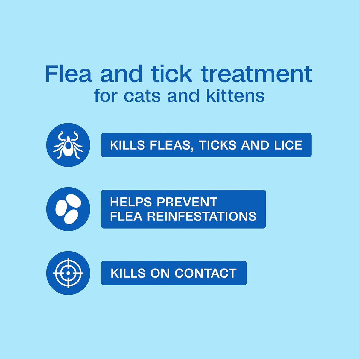 Plus Flea & Tick Foaming Shampoo & Wash, Cat Flea Shampoo, 10 oz