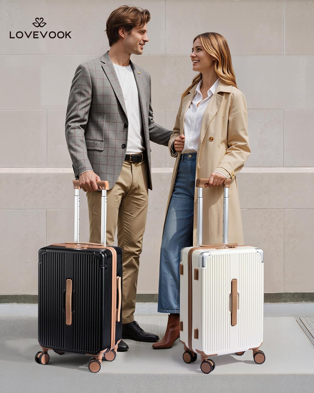 Carry On Luggage 22x14x9 Airline Approved, 20 Inch Hard Shell Suitcases with Spinner Wheels, PC Hardside Small Carry