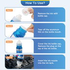 GI-20 GI20 GI 20 20 Ink Refill Bottles Compatible for Canon G6020 G7020