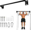 Wall Mount Pull Up Bar, Heavy Duty Alloy Steel Hanging Bar for Exercise, Multi-Functional Doorway Pull Up Bar for