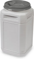 Airtight Dog Food Storage Container – 13 Gal, up to 54 lb Capacity – Cat and Dog Food Container with Twist Lid &