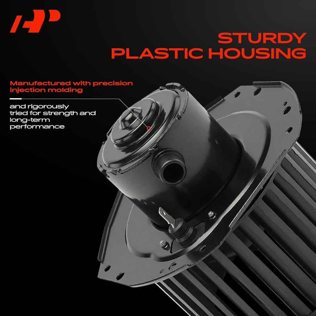 A-Premium Front HVAC Heater Blower Motor with Fan Cage