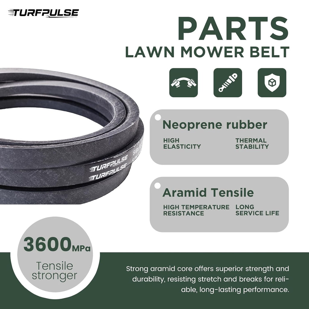 Lawn Mower Drive Belt Replace 954-04259A for Cub Cadet, 3/8" x 33.65"