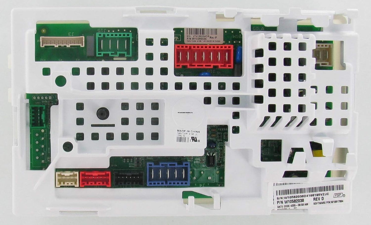 CoreCentric Remanufactured Laundry Washer Electronic Control Board Replacement for Whirlpool W10582038 / WPW10582038