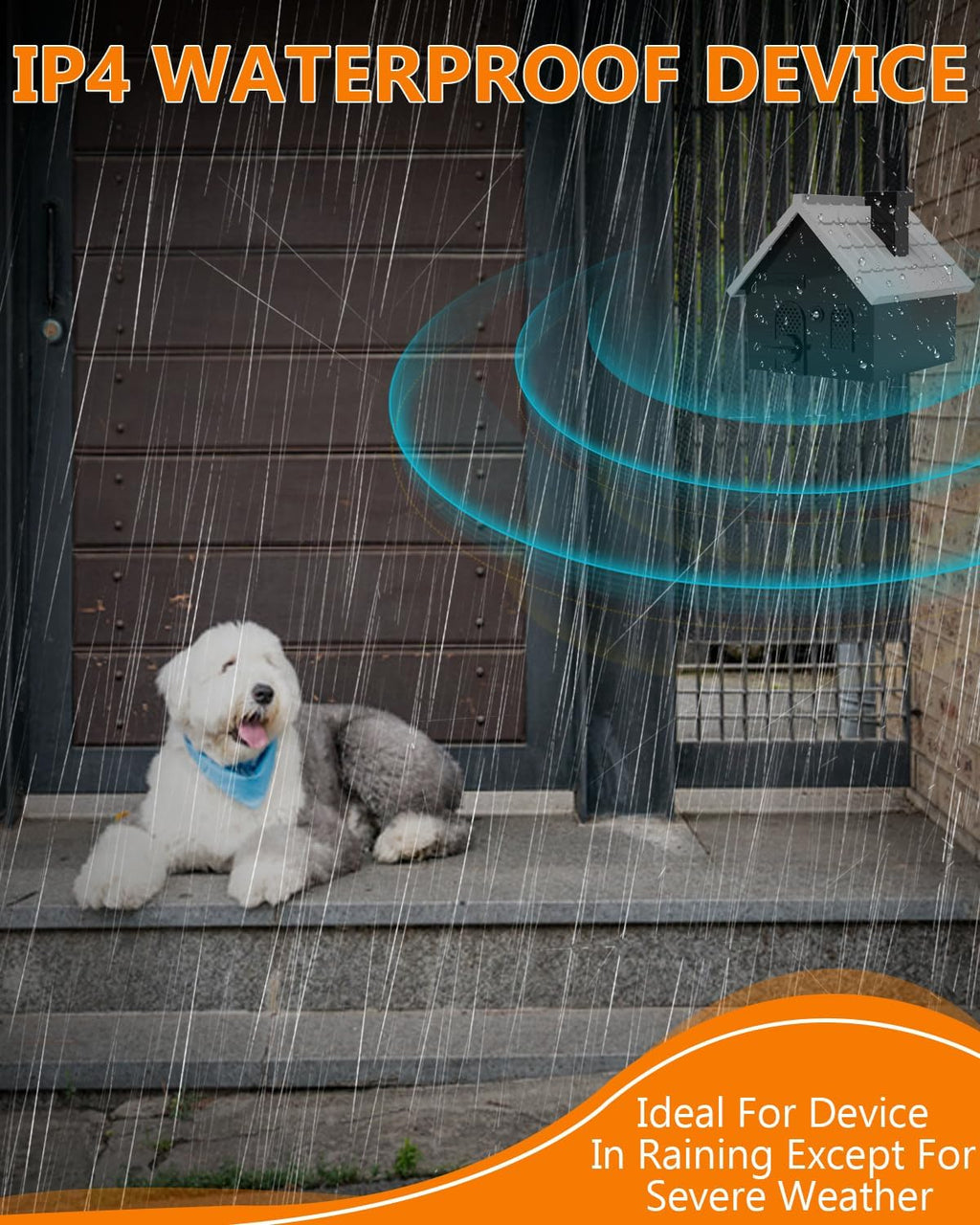 Dog Barking Control Devices, Anti Barking Device Ultrasonic Dog Barking Deterrent with 4 Modes, Stop Barking Dog