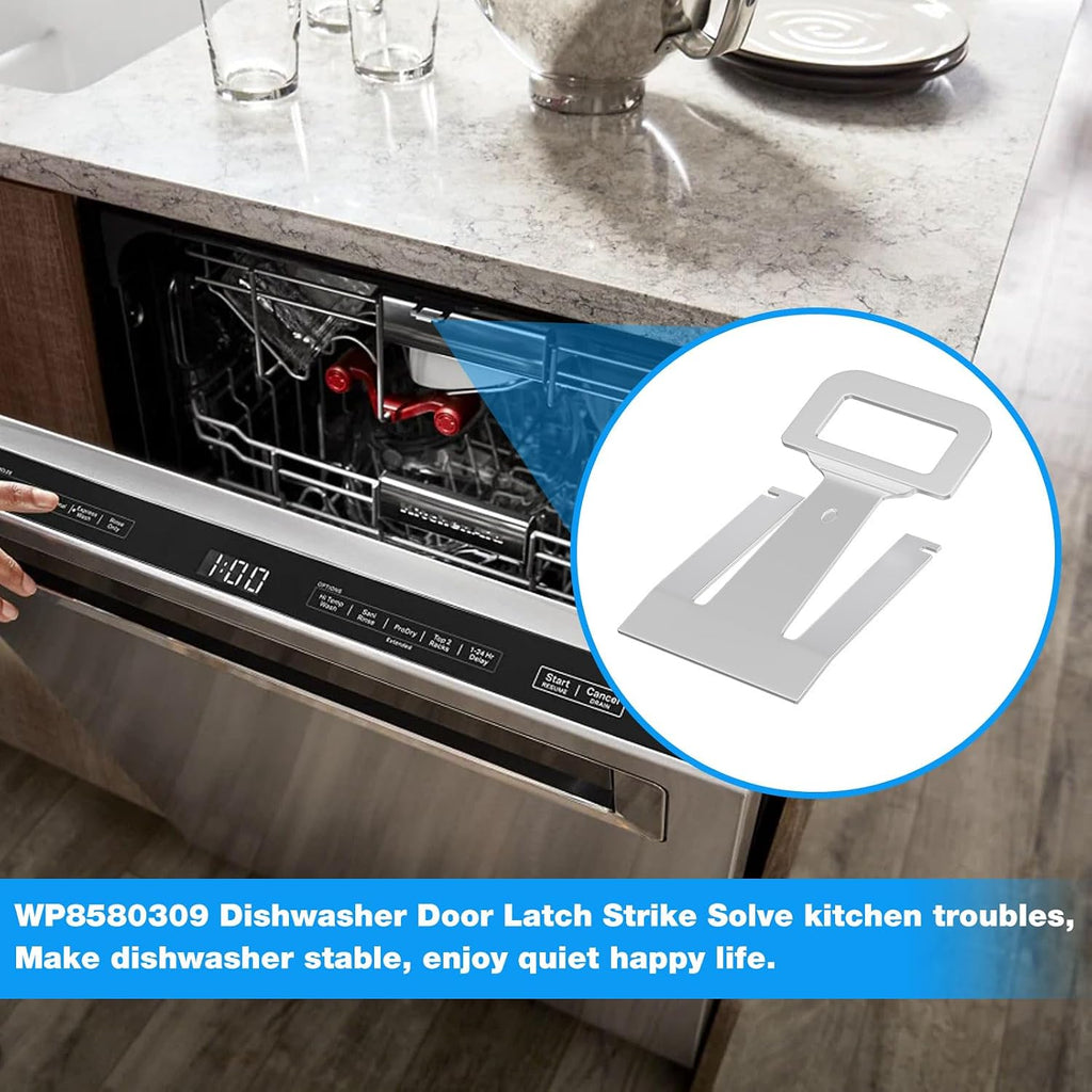 WP8580309 Dishwasher Door Latch Strike FOR Whirlpool Dishwasher AP6013574