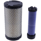 FridayParts Air Filter Kit 6673752 6673753 Compatible for Bobcat 319 320 321 322 323 324 418 E08 E10 E14 E16 E17 E19 E20 E25 E26 Replacement