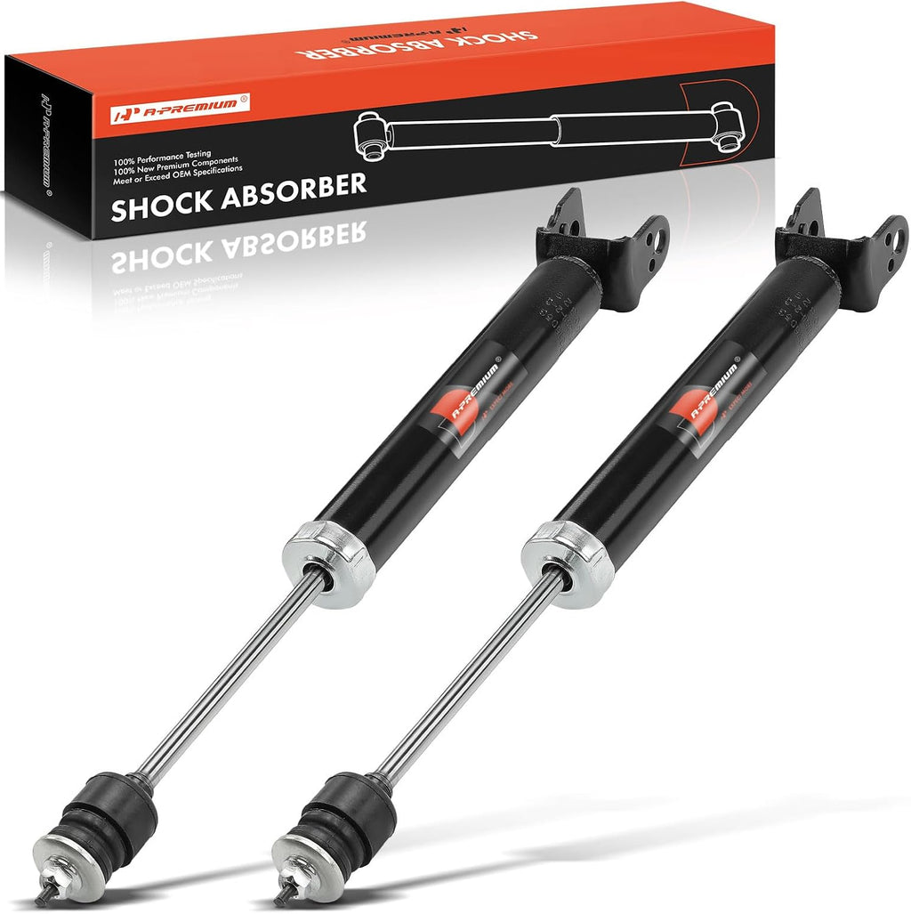 A-Premium Rear Shock Absorbers, Set of 2 - Compatible with Nissan