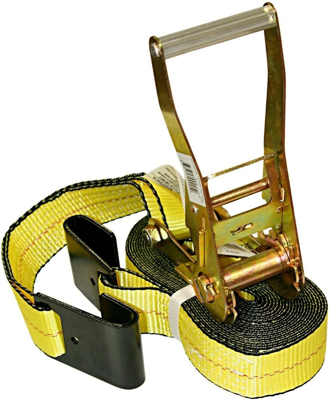 S1022 Premium Ratchet Tie Down 1 PK 2 IN. X 27 FT 3333 LBS. Working Load 10000 LBS. Break Strength Flat-Hook Cargo