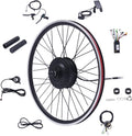 Ebike Conversion Kit for Electric Bike, 24" Rear Wheel Electric Bicycle Hub Motor Kit 36V 500W Electric Bike