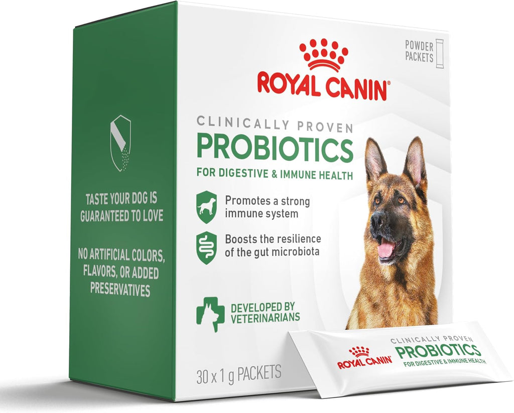 Probiotics for Dogs Digestive and Immune Health Powder Supplement for Dogs of All Ages, 30 Count
