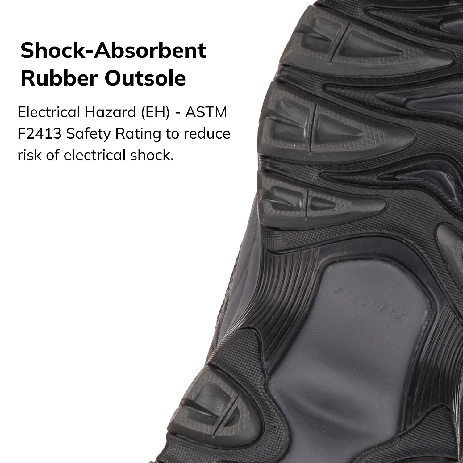 Men's Cankton Steel Toe Construction Shoe - Electrical Hazard Rated, Memory Foam | Walking, Slip-ins, Max Cushioning