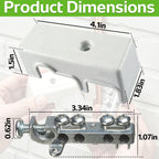 5 PC GB5-1 White intersystem bonding Bridge for CATV Phone Satellite