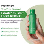 Tea Tree Enzyme Powder Cleanser, Oil Control, Soothing, 1.7oz