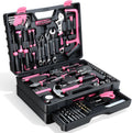 Tool Set- 412 Piece Home Repair/Auto Tool Kit, Storage Organizer with Drawers, Toolbox Storage Case for Women & Men