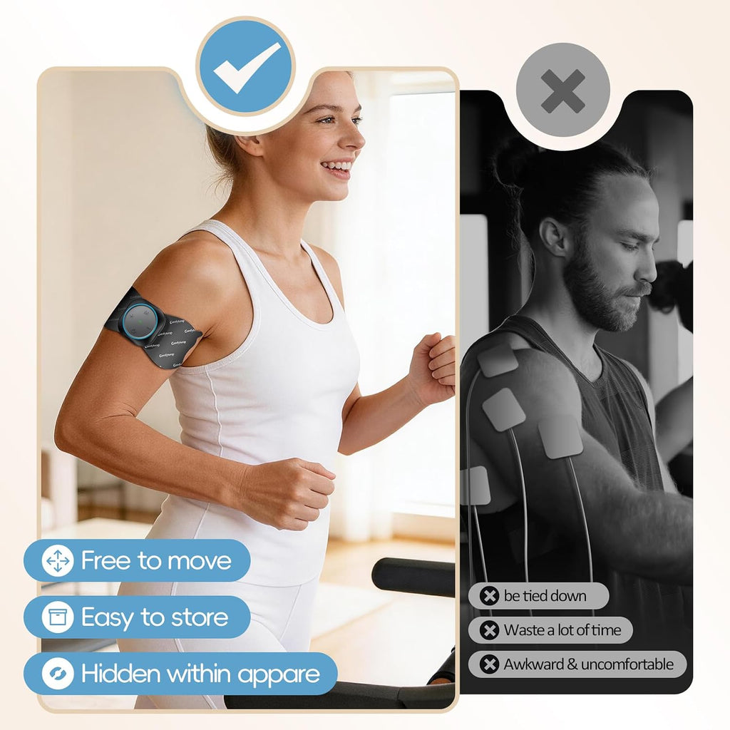 30 Modes Wireless TENS Unit Muscle Stimulator for Pain Relief