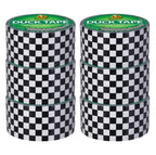 Brand Duck Printed Duct Tape, 6-Roll, Checker (280410_C)