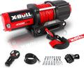 4500 lbs Winch 12V Electric Winch Kits with Fairlead, ATV/UTV Winch with Waterproof Synthetic Rope Winch with