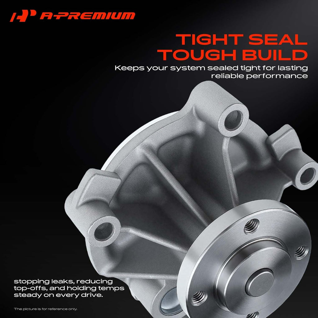 A-Premium Engine Water Pump Compatible with Ford, Lincoln, Mercury