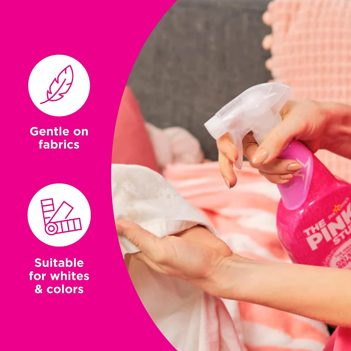 The Pink Stuff Miracle Laundry Oxi Stain Remover Kit
