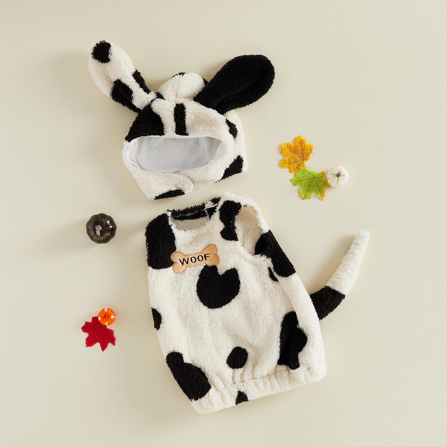 Dalmatian Costume Baby First Halloween Costumes | Newborn Baby Boy Girl Dalmation Costume Cute Spotted Puppy Dog