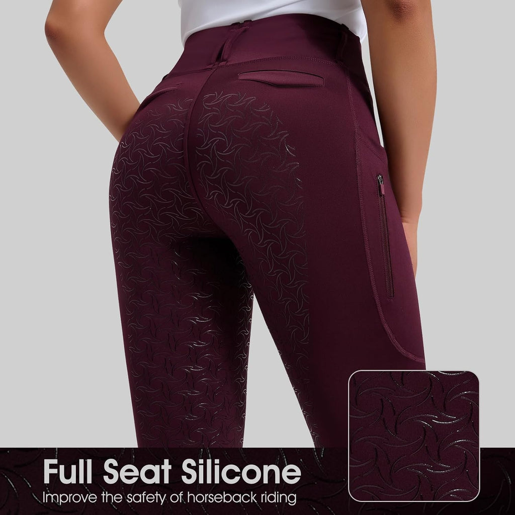 Women's Horse Riding Pants Full Seat Equestrian Breeches
