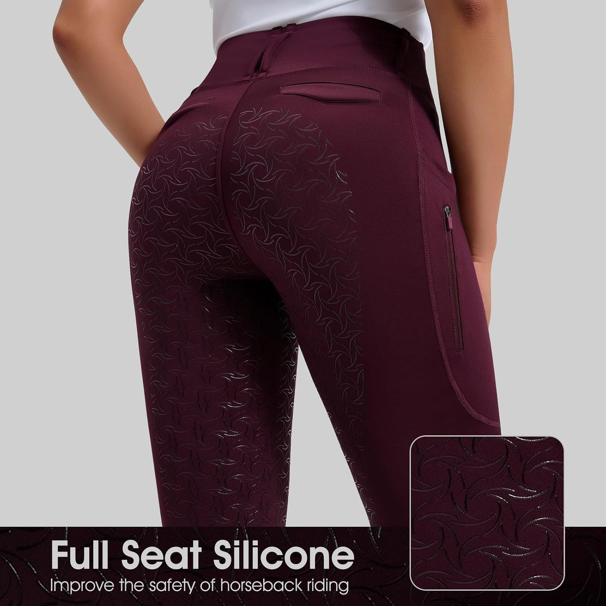 Women's Horse Riding Pants Full Seat Equestrian Breeches