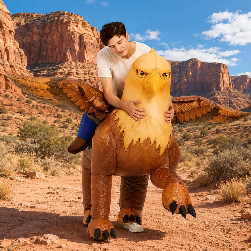 Inflatable Griffin Costume for Adult Halloween Costume Women Man Funny Blow up Costume for Halloween Party Cosplay