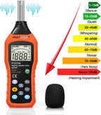 Protmex PT6708 Sound Level Meter - Digital Decibel Reader Measurement