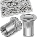 #10-24 Rivet Nut,95Pcs Stainless Steel 304 Threaded Rivnuts Insert