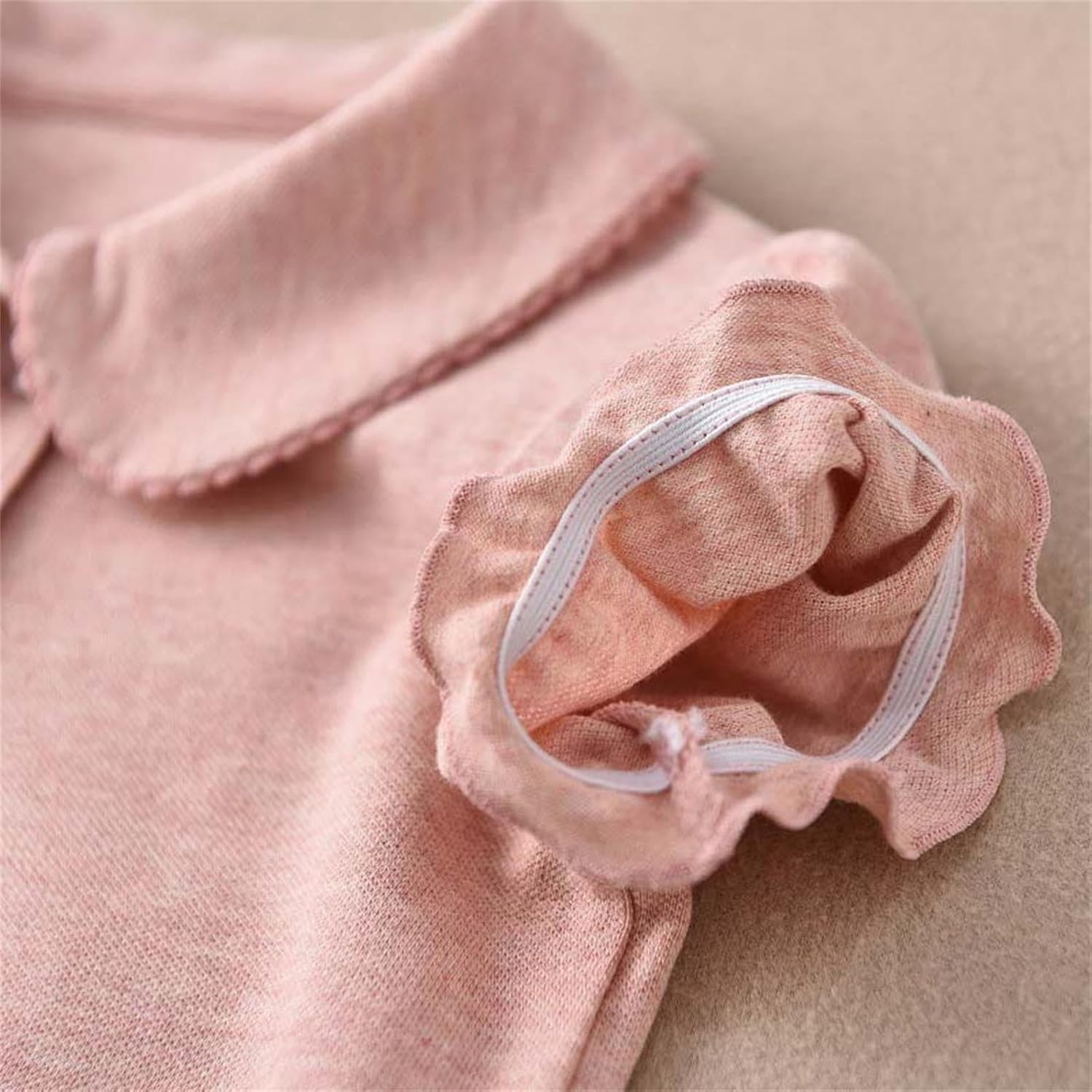 Girls Pure Cotton Polos Puff Sleeve Cute Peter Pan Collar Shirt | Back to School Clothes for Teen Girls Kids Short
