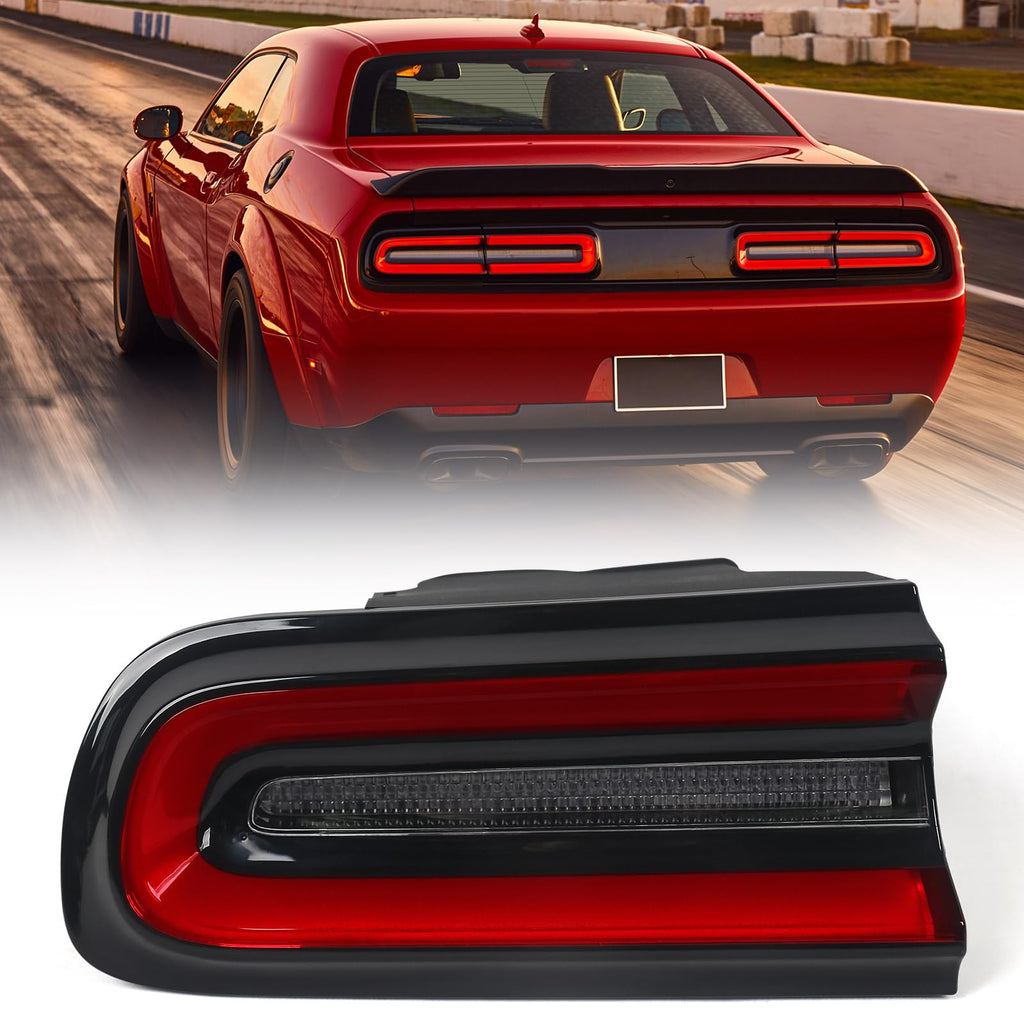 LH Outer Tail Light Compatible with Dodge Challenger 2015-2020 Left