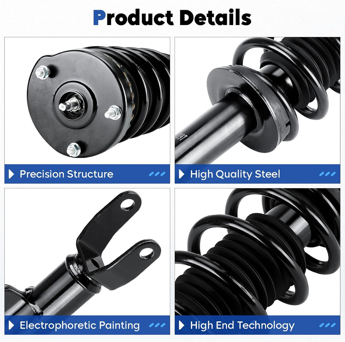 Front Struts Assembly Fit for 2012-2018 Dodge Charger/ 2012-2014 Challenger