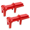 Adjustable Ball Valve Lockout, 1/2 to 4-1/4 inch Pipe Dia, 2 Pack