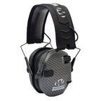 Game Ear Razor Slim Electronic Muff Hearing Protection, Carbon, One Size