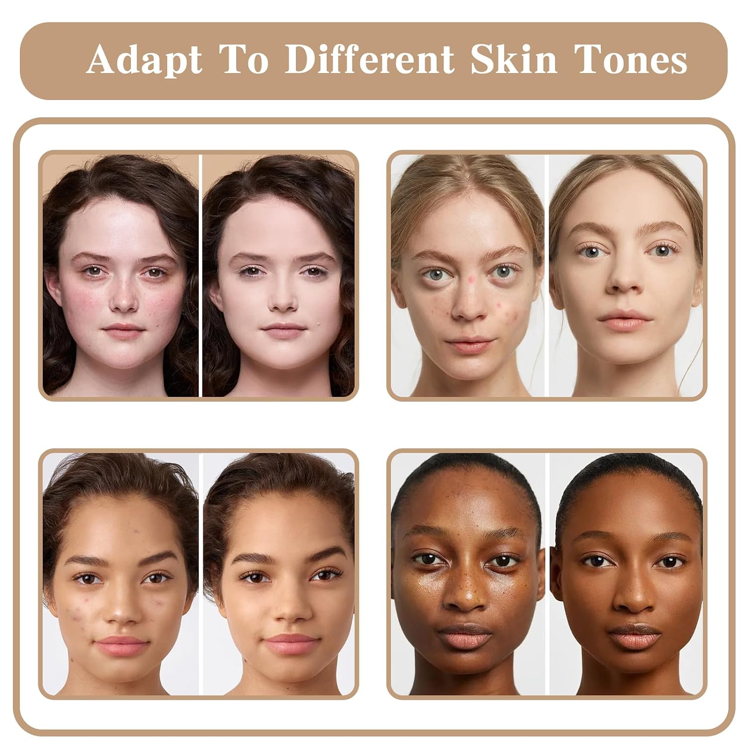 12 Colors Cream Concealer Foundation Palette, Long-Wearing Smudge Proof Blendable Full Coverage Cream Contour Blush