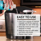 Coffee Machine Descaler - Universal Descaling Solution - 32 Oz