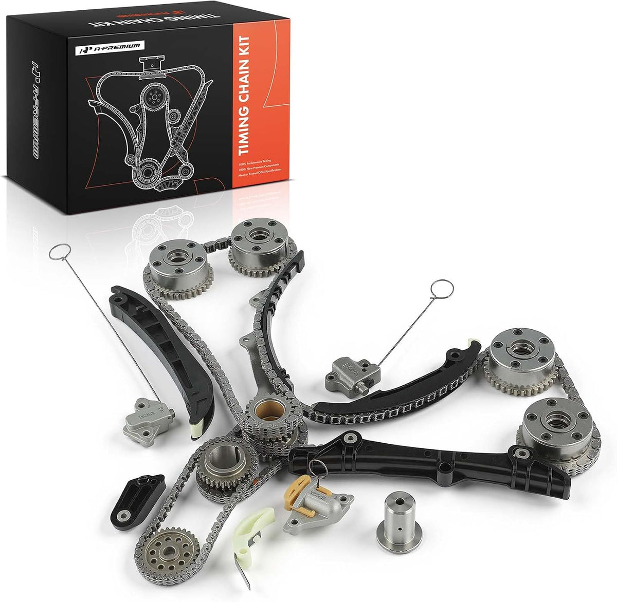 A-Premium Engine Timing Chain Kit w/Sprocket & Tensioner & Guide V6 3.6L