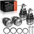 A-Premium Front Upper & Lower Ball Joint Kit, Compatible with Ford