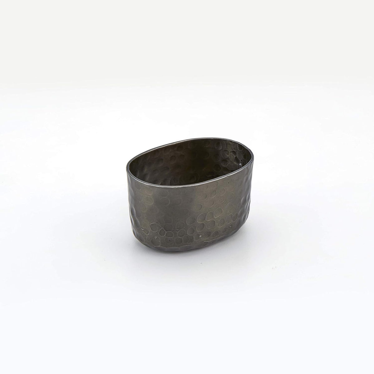 ASPB Hammered Aluminum Sugar Packet Holder, Black, 6-Ounces