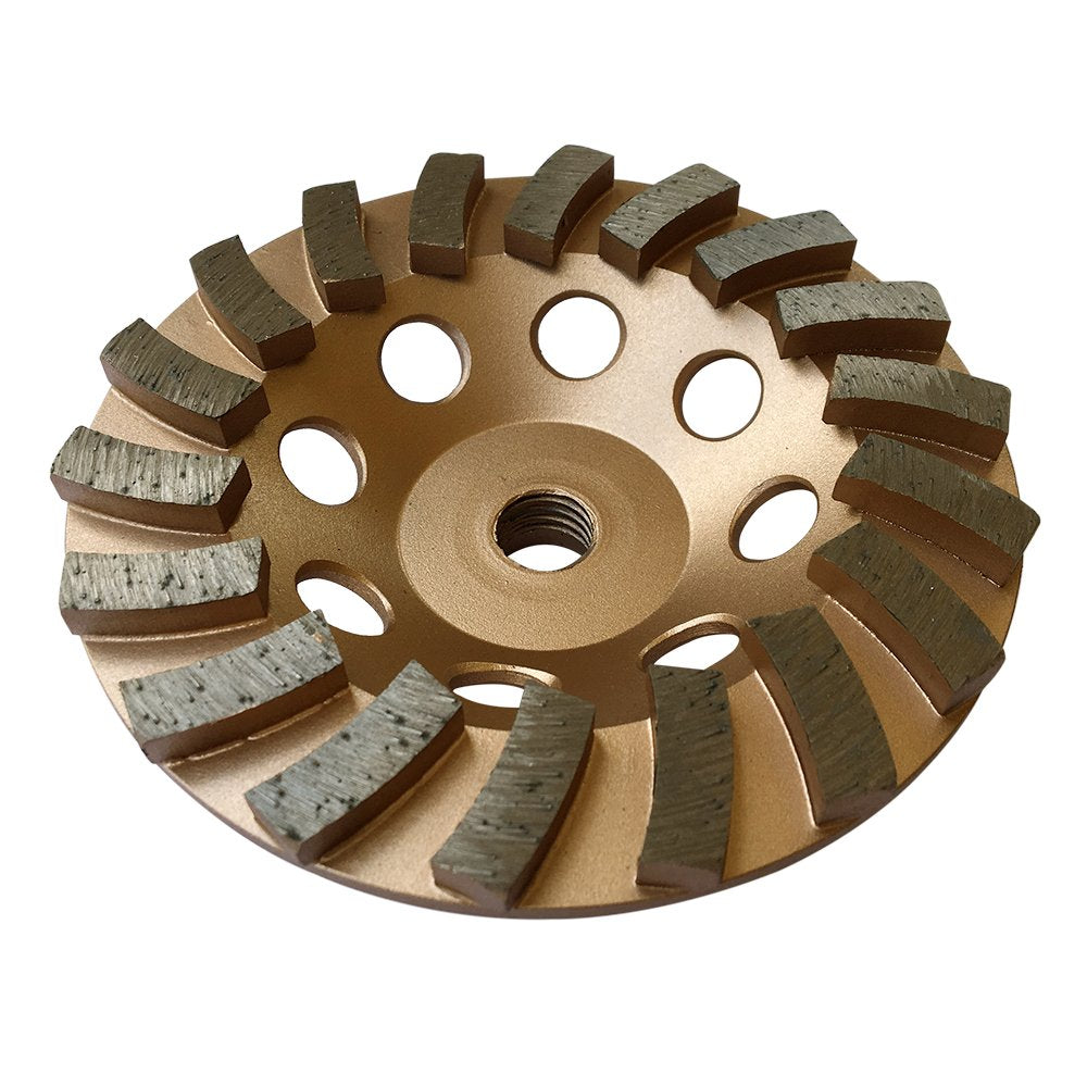 5" Diamond Grinding Wheel for Concrete Masonry 18 Segments 5/8"-11