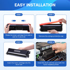 TN436BK Black Toner Cartridge Replacement for Brother TN436, 2-Pack